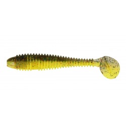 Силіконова приманка для риболовлі, ZEOX Trigger Fat Tail, довжина 2,7 д., 7шт/уп, колір №212 WYMF
